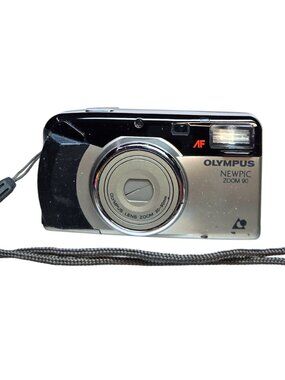 Olympus Newpic Zoom 90 APS Point & Shoot Film Camera - TESTED WORKING